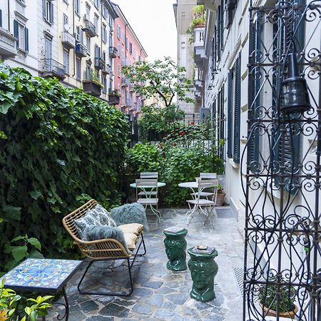 Luxury Bohemian Suite With Private Garden In Milan Extérieur photo