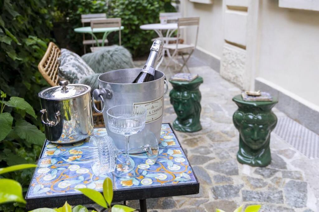 Luxury Bohemian Suite With Private Garden In Milan Extérieur photo